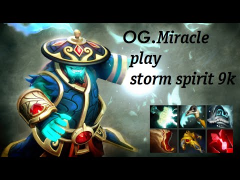 9k mmr OG.Miracle play Storm Spirit 6.87