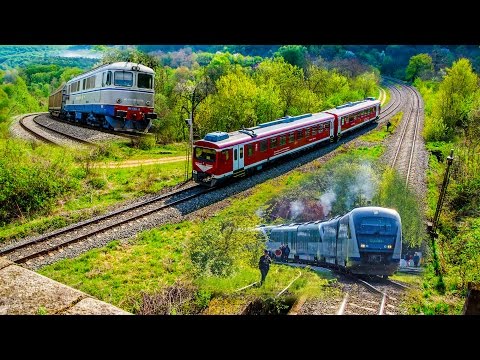 Trains in Cluj County: Aghireș h. - Stana Hm. - Jebuc h. (01 05 2015)