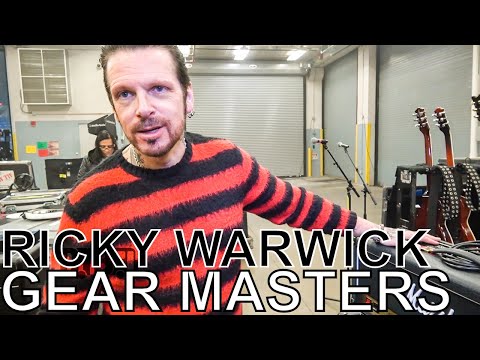 Ricky Warwick (of Black Star Riders and Thin Lizzy) - GEAR MASTERS Ep. 213