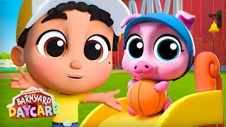 30 MINUTES of Guess the Missing Color Games w/ Farmer Milo & Baby Farm Animals! 🎨 | Barnyard Daycare