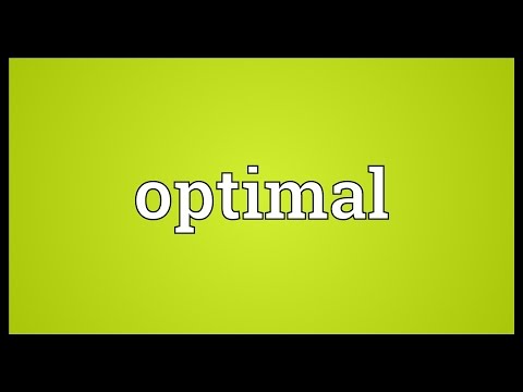 Optimal Meaning
