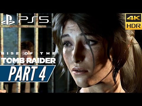 RISE OF THE TOMB RAIDER (PS5) Walkthrough Gameplay 4K [PART 4] JACOB - No Commentary