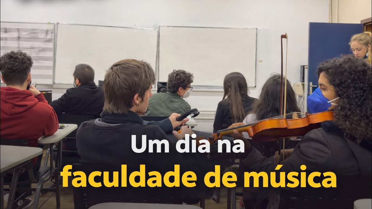 VLOG - Um dia na faculdade de música🎶