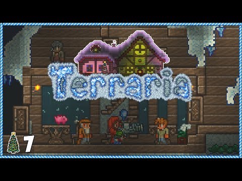 Terraria 1.3.5 Christmas Let's Play - Day 7 BOSS SHOWDOWN!