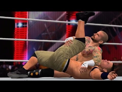 WWE 2K15 Walkthrough - WWE 2K Showcase Ending - Hustle, Loyalty, Disrespect (John Cena Vs. CM Punk)