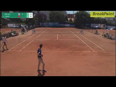 DELILE Gaspard (FRA) VS YANG Hsin-Yu (TPE) - Court 13