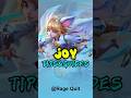 Master JOY With ONE TRICK Mobilelegends Mlbb Minecraft