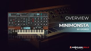 Video thumbnail for Checking Out Minimonsta  by Gforce Software by Audio Plugin Deals