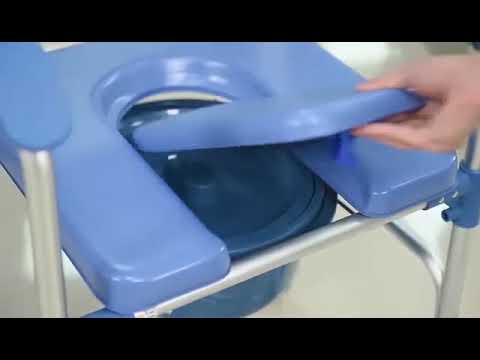 Foldable Commode Chair