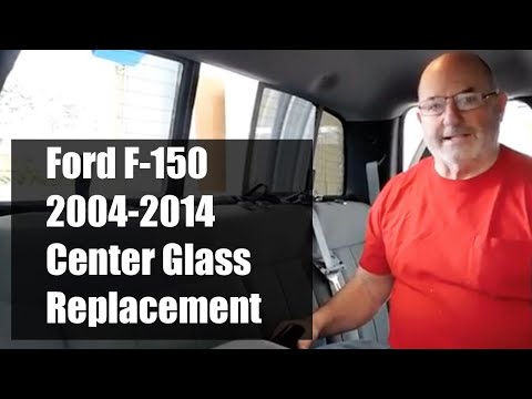 Ford F-150 2004-2014 center glass replacement