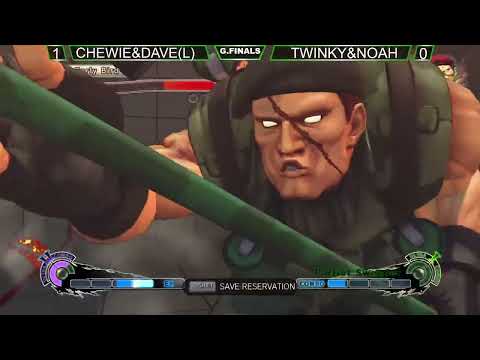 USF4 NA+EU Online 05 | Chewy+Dave Vs Twinky+Noah Grand Finals