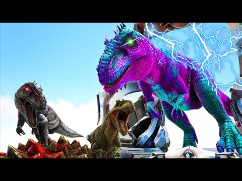 Fiz Um Mega CLONE DE Giganotossauro,  Organizano a Guerra (Ark Evolution #69) Dinossauro
