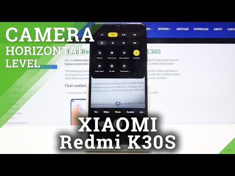 How to Use Camera Leveler on XIAOMI Redmi K30S – Activate Straighten Option