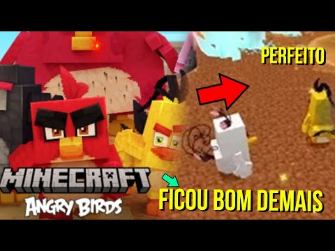 NEW Angry Birds in Minecraft DLC It's AWESOME #shorts