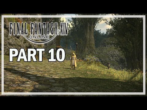 Final Fantasy XIV Let's Play Part 10 - Lancer Quest
