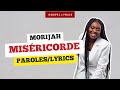Morijah Miséricorde Paroles