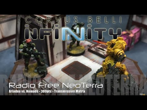 Radio Free NeoTerra - Infinity N3 Battle Report - Ep 61 - Nomads vs. Ariadna