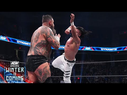 Two Blue League points leaders face off! Brody King vs Andrade El Idolo! | 12/13/23, AEW Dynamite