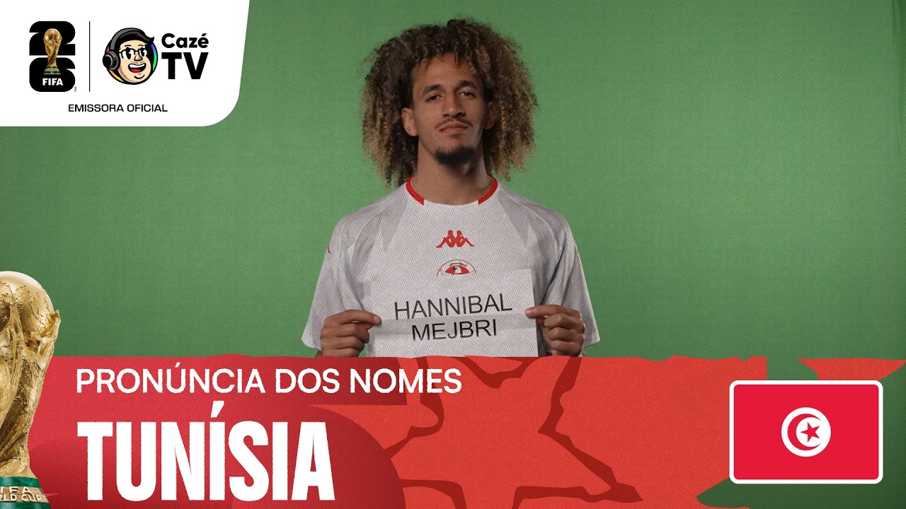APRENDA A FALAR CORRETAMENTE OS NOMES DOS JOGADORES DA TUNÍSIA DA COPA DO MUNDO FIFA™ 2026