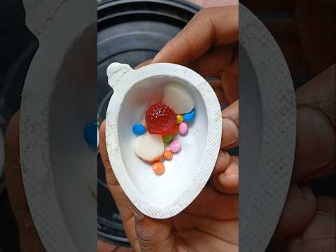 Fruts jelly & Coconut heart chocolate and small candy #shorts #candy #chocolate