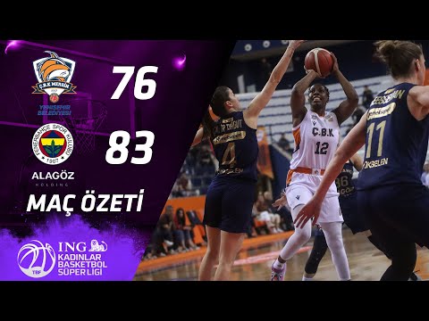 MAÇ ÖZETİ | ÇBK MERSİN 76  - 83 FENERBAHÇE ALAGÖZ HOLDİNG | ING KBSL FİNALLERİ 2. MAÇ