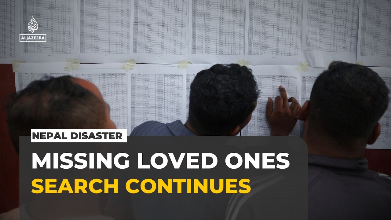 Nepal disaster: Families await news of missing relatives
