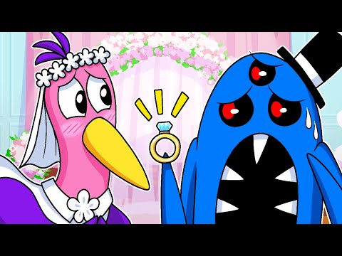 BANBAN & EVIL NABNAB get MARRIED?! GARTEN of BANBAN ANIMATION