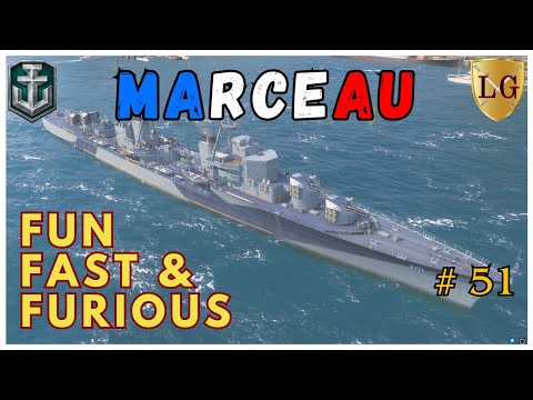 Marceau - strongest gunboat in the game | World of warships #wows
