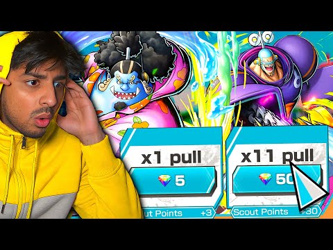 INSANE LUCK!! Egghead Franky & Jimbei Summons in Bounty Rush