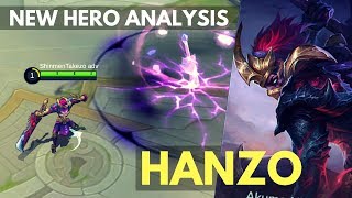 HANZO : NEW ASSASSIN HERO SKILL AND ABILITY EXPLAINED | Mobile Legends