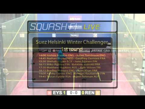 Suez Winter 2016   Aqeel Rehman AUT - Tristan eysele RSA