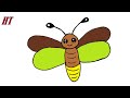 How to Draw a Firefly Step by Step