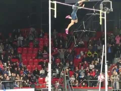 Pole Vault Renaud Lavillenie 6.16 m [ World Record ] Donetsk