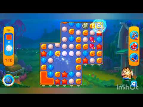 фишдом 2023  #  11141 уровень - прохождение без бустеров # Fishdom,   11141  level - no Boosters.