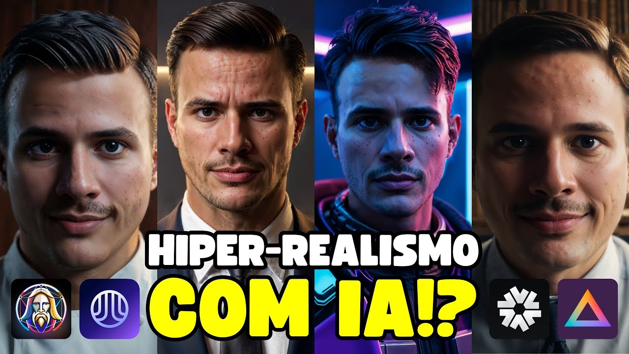 AVATARS HIPER-REALISTAS COM IA // Com 4 Ferramentas!