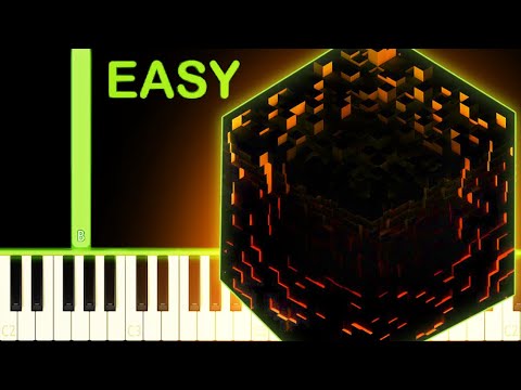 The Green Notes - ARIA MATH | MINECRAFT - EASY Piano Tutorial