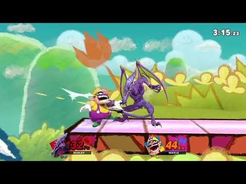 Ridley Vs. Wario