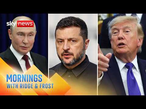 Zelenskyy accuses Russia of breaking Trump's 'energy ceasefire' | Mornings with Ridge & Frost