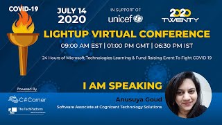 Microsoft Virtual Agent by Anusuya Goud || Lightup Conference