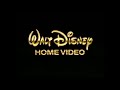 Gold Walt Disney Home Video Logo Late 1991 February 26 2002 HD Remaster