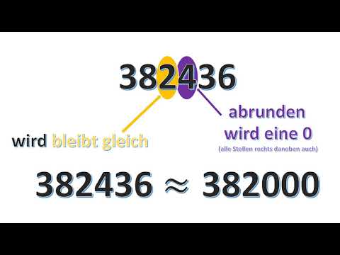 natürliche Zahlen runden