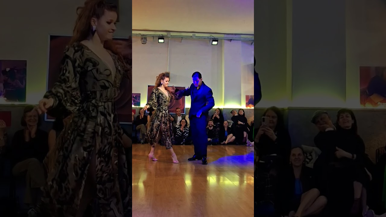 #milonga show 2/2 Agostina Tarchini y Mariano Messad en Por Ese Palpitar Barcelona marzo 2026