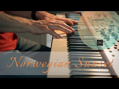 Norwegian Sunset - relaxing piano