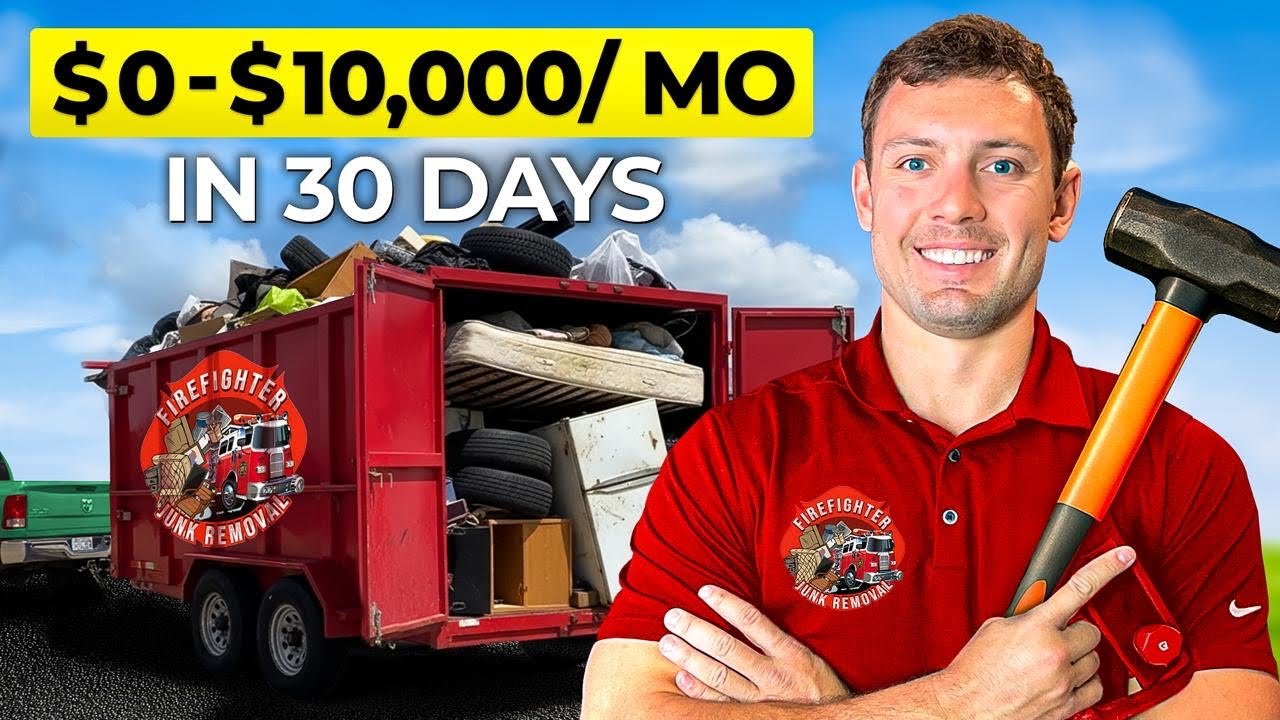 How I Built My Junk Removal Company to $10,000/month In 30 Days