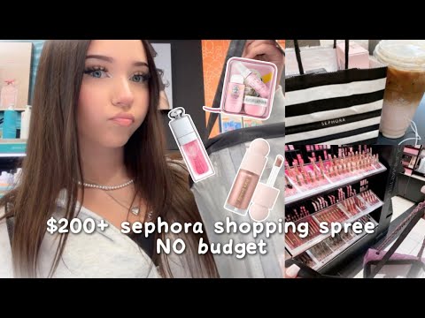 💄🛍️ $200+ SEPHORA SHOPPING SPREE; haul, nails, reviews, etc.