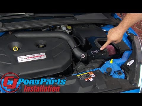 Focus RS Mishimoto Performance Cold Air Intake Kit 2016-2018 Installation