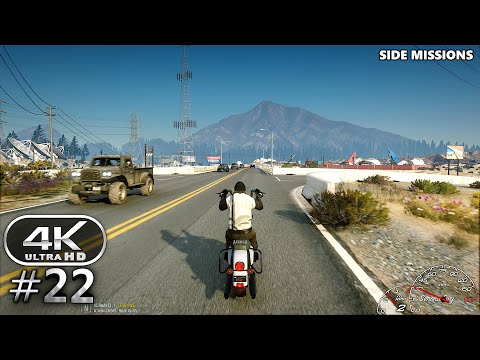 Grand Theft Auto 5 Gameplay Walkthrough Part 22 Side Mission - GTA 5 PC 4K 60FPS (No Commentary)
