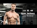 Kyler Jackson's Leg Day Workout | Live with Q&A