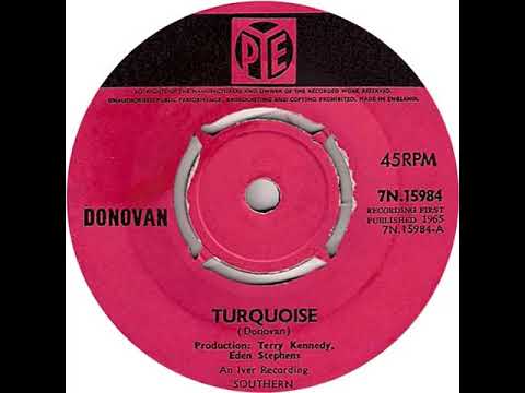 UK New Entry 1965 (280) Donovan - Turquoise