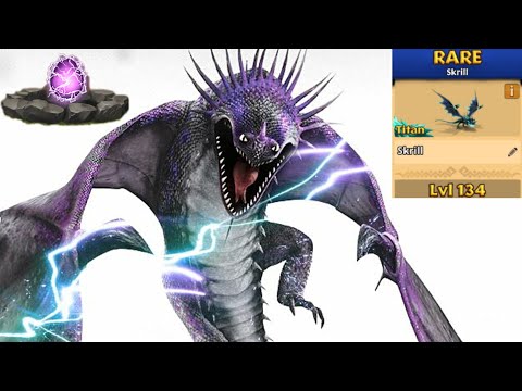Skrill Max Level 134 Titan Mode - Dragons:Rise of Berk